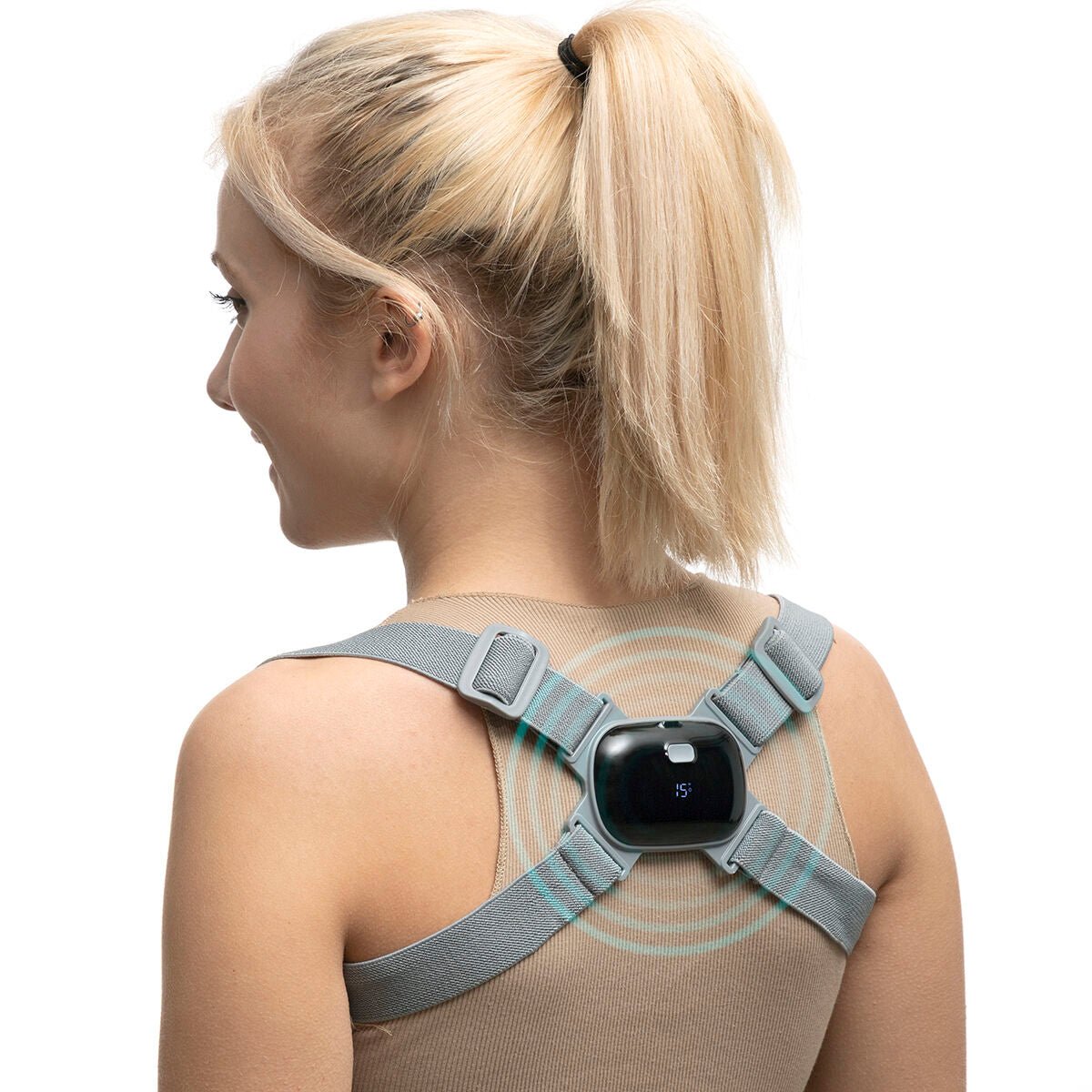 Intelligent Rechargeable Posture Trainer with Vibration Viback InnovaGoods - Aapon Mini Market Ltd