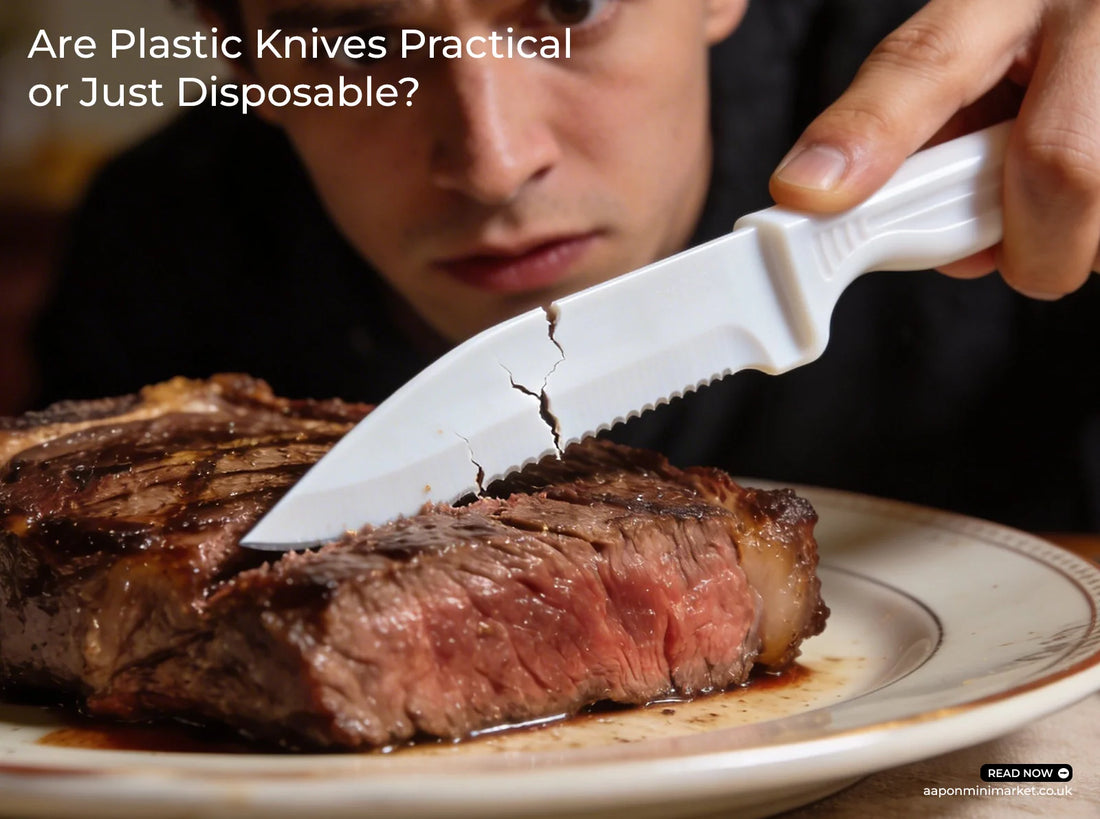 Aapon mini market Are Plastic Knives Practical or Disposable?
