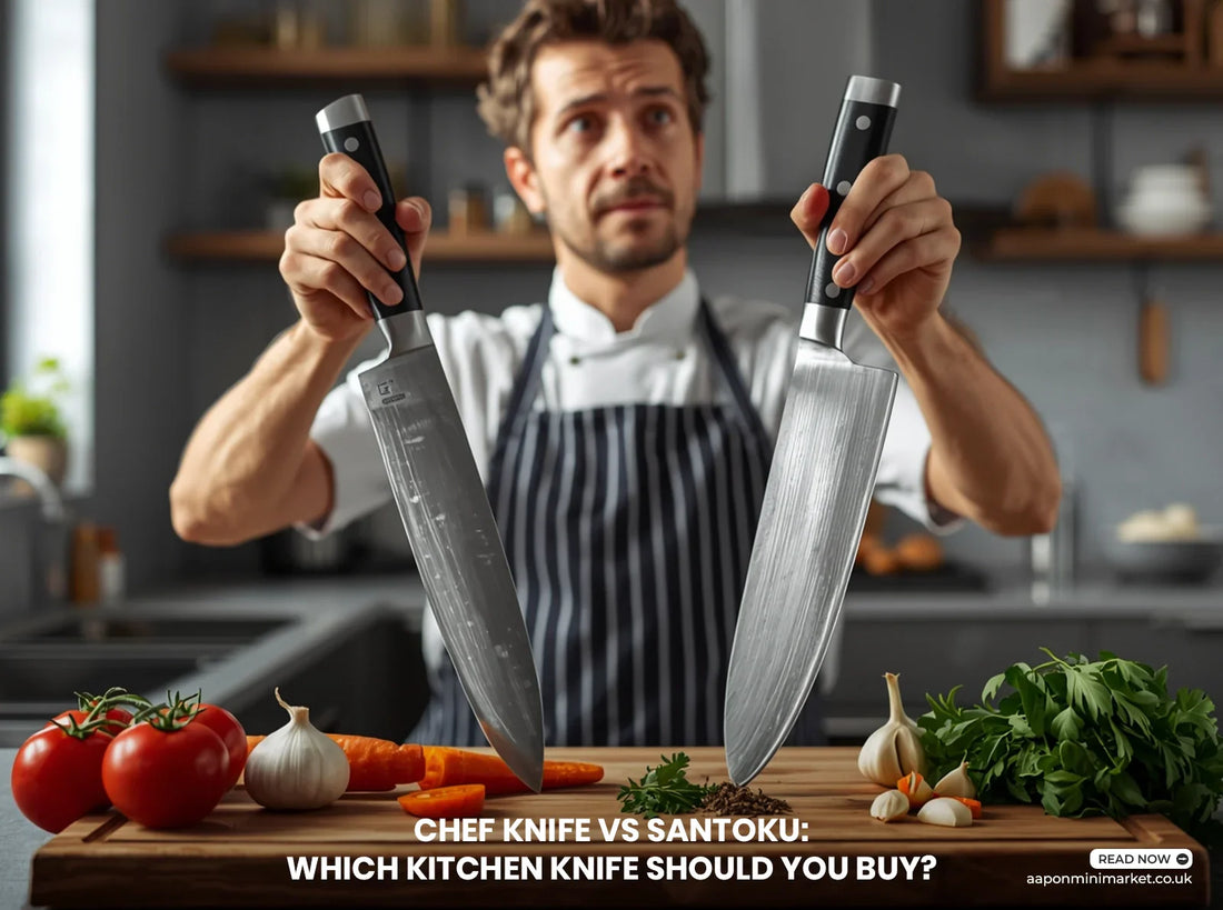 aapon mini market Chef Knife vs Santoku