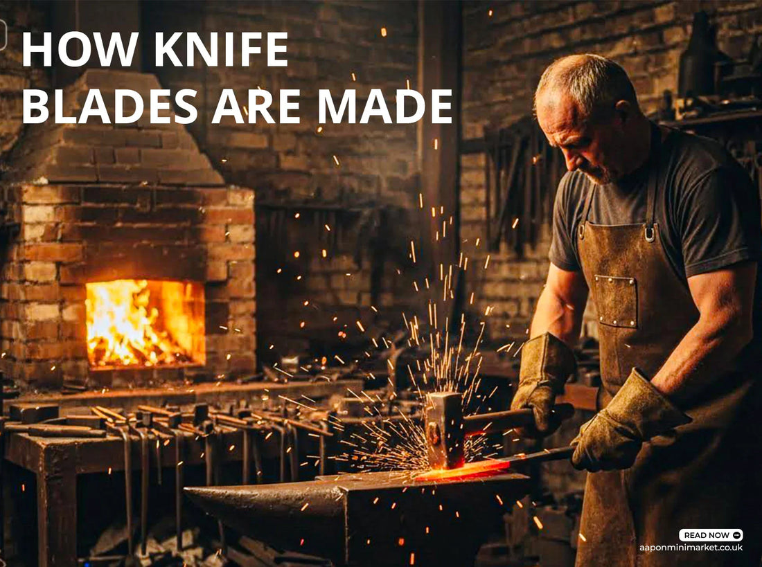 Aapon mini market How Knife Blades Are Made