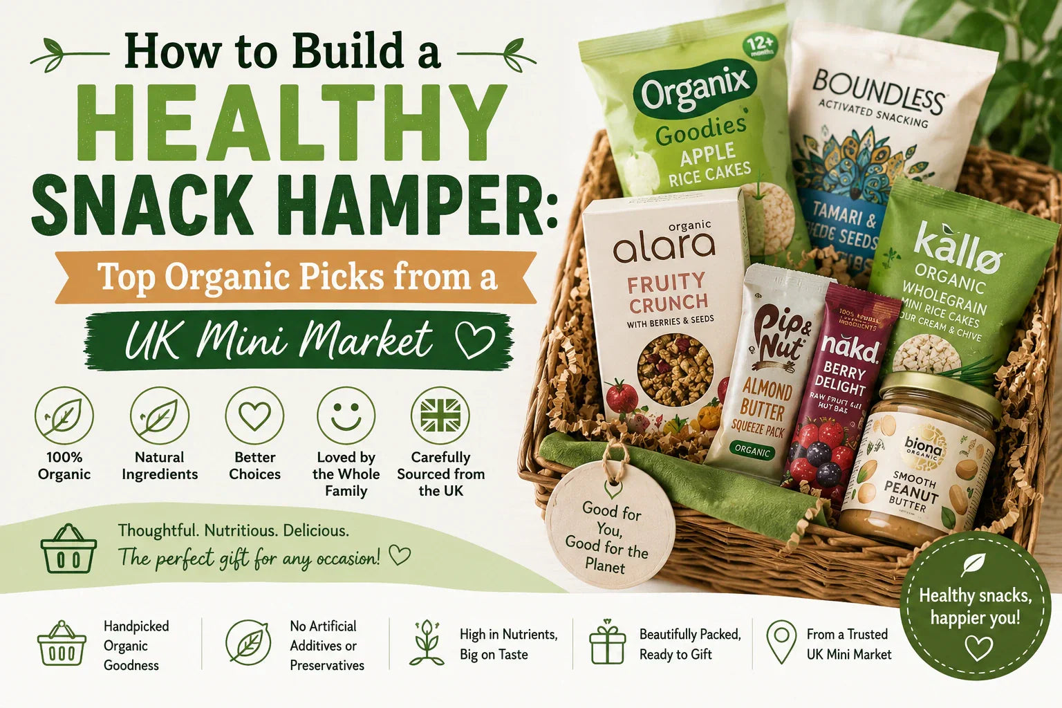 How to Build a Healthy Snack Hamper