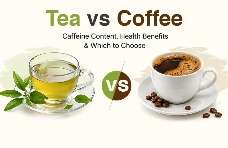 What is healthier, coffee or tea?
