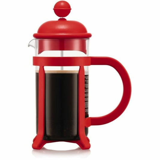Cafetière with Plunger Bodum Red-0