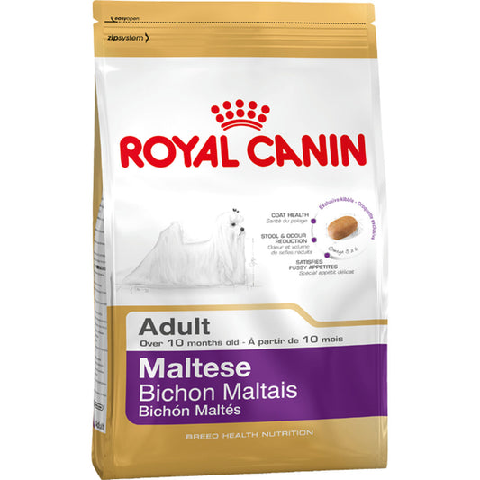 Fodder Royal Canin Maltese Adult Adult Chicken Corn Birds 1,5 Kg-0