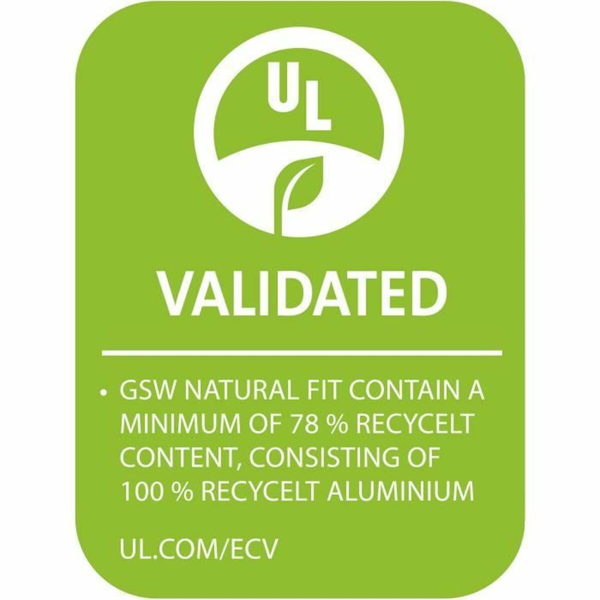 Pan GSW Aluminium 100 % Recycled Natural Ø 24 cm-1