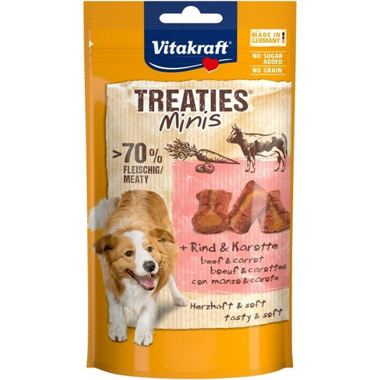 Dog Snack Vitakraft Treaties Minis Beef and carrot Beef-0