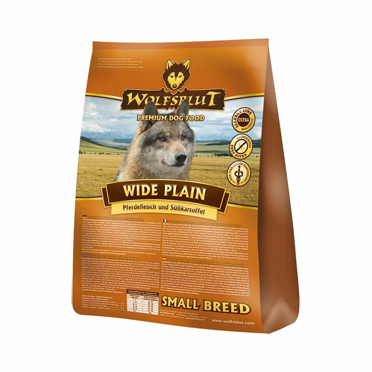 Fodder Wolfsblut Adult Meat Sweet potato 2 Kg-1