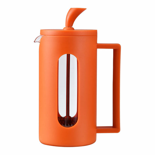 Teapot Oroley Orange Stainless steel Borosilicate Glass 350 ml-0