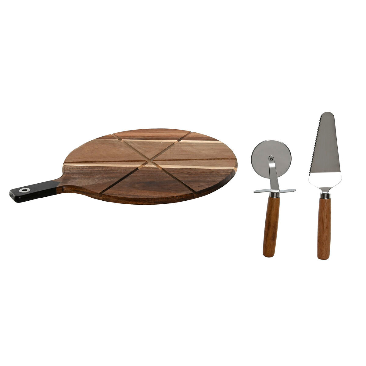Cutting board Home ESPRIT Natural 30 x 40 x 1,5 cm (3 Pieces)-0