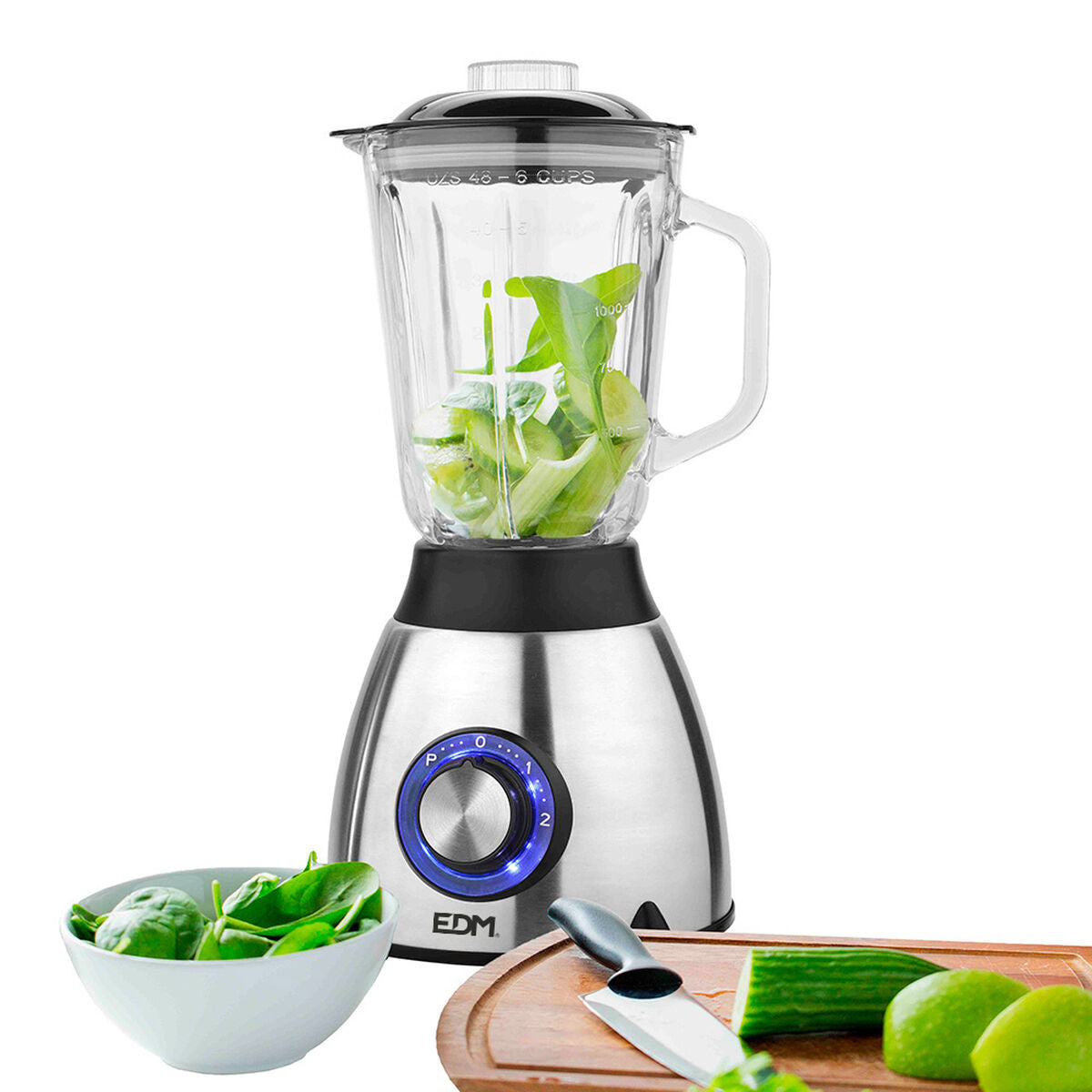 Cup Blender EDM 07678 Black 550 W 1,5 L-3