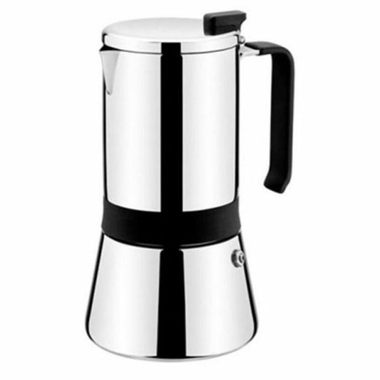 Italian Coffee Pot Monix M770006 Steel Stainless steel 6 Cups 300 ml-0