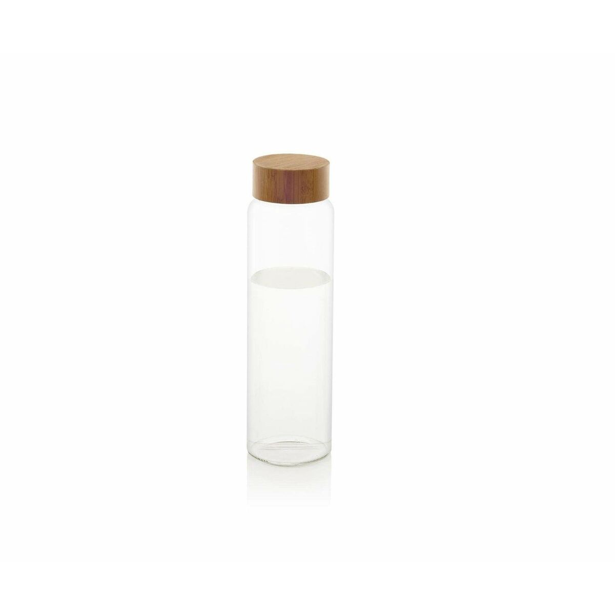 Bottle Andrea House ms70099 Glass Bamboo 1 L-3