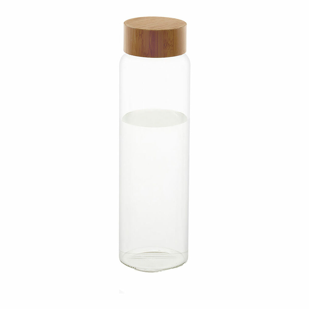 Bottle Andrea House ms70099 Glass Bamboo 1 L-4