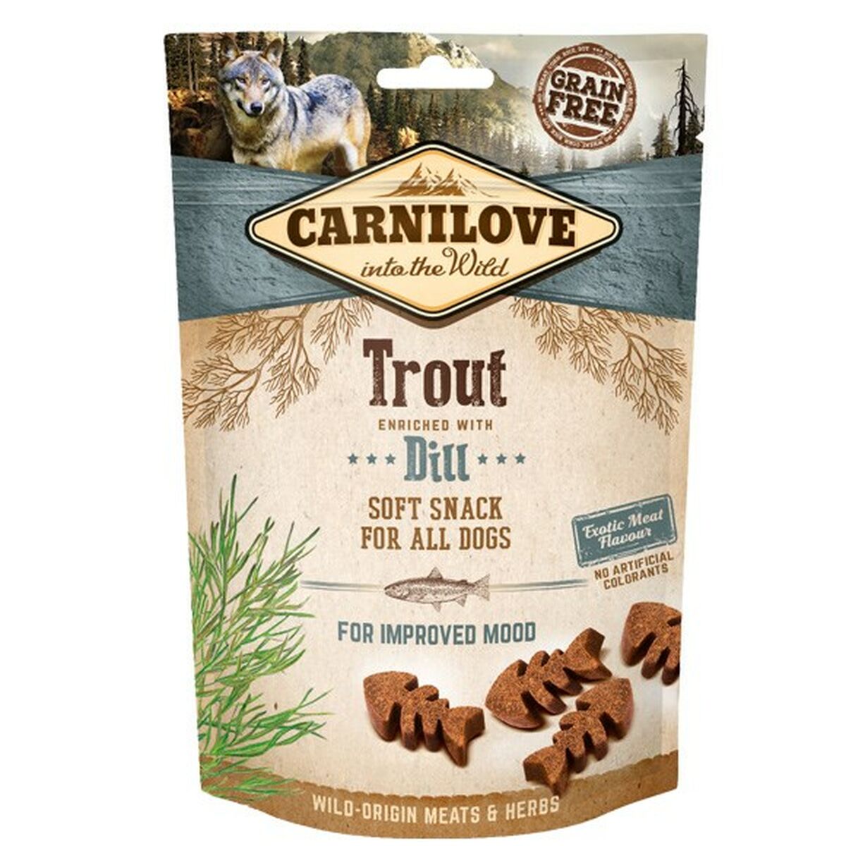 Dog Snack Carnilove Fish 200 g-0