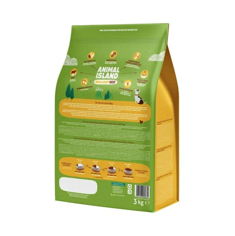 Aaponminimarket Fodder ANIMAL ISLAND Brilliant beef Veal 3 Kg