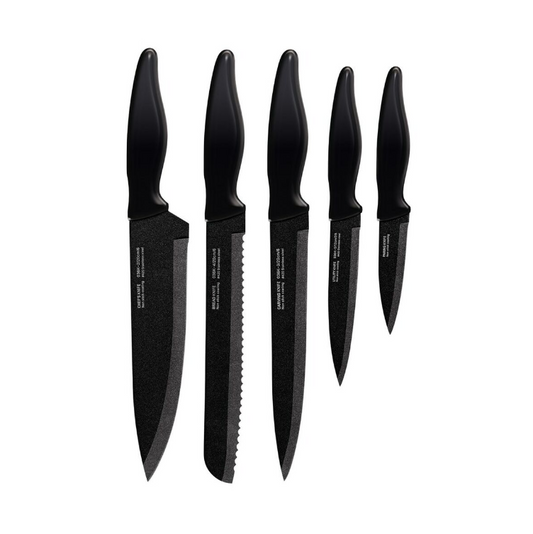 Aaponminimarket Cutlery Smile SNS-4 Black Grey Wood Stainless steel