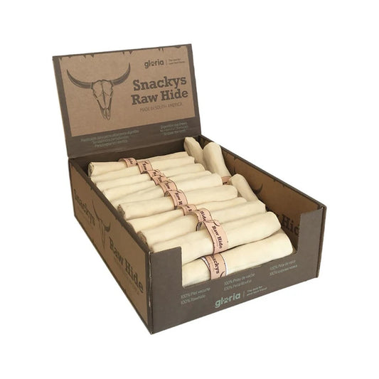 Aapon Mini Market Ltd Dog Snack Gloria Rawhide 20 cm Roll Chewy 30 Units