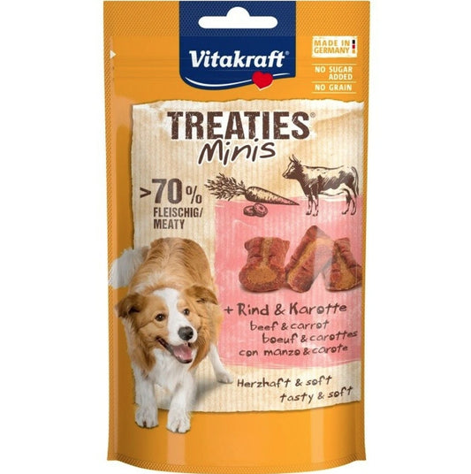 Aaponminimarket Dog Snack Vitakraft Treaties Minis Beef and carrot Beef