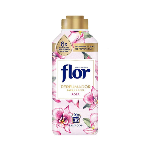 Flor Perfumed Fabric Softener Rosa (720ml) Aapon Mini Market Ltd