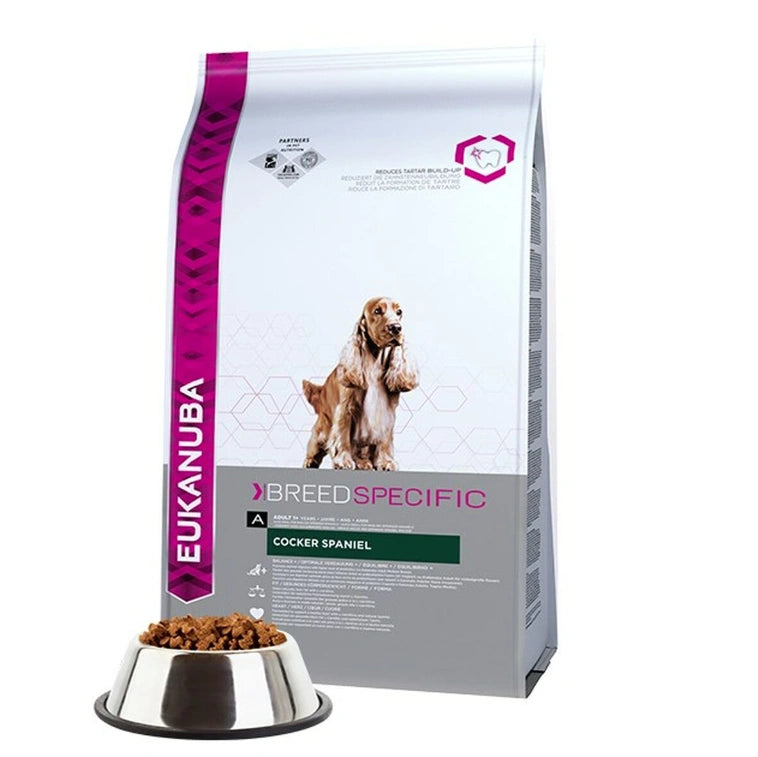 Aaponminimarket Fodder Eukanuba Breed Specific Cocker Spaniel Adult Chicken 7,5 kg