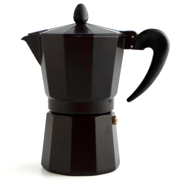 Aaponminimarket Italian Coffee Pot Quid Black Metal Bakelite