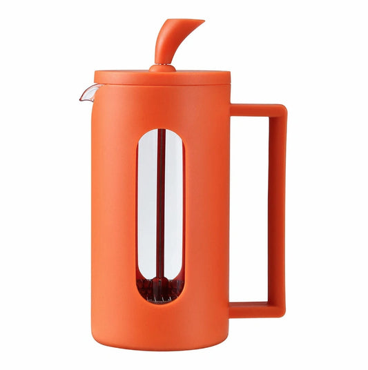 Aaponminimarket Teapot Oroley Orange Stainless steel Borosilicate Glass 350 ml